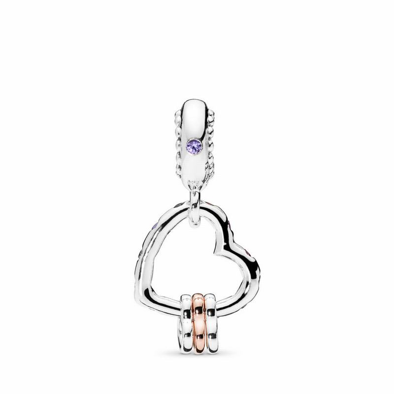 Pandora Heart Highlights Dangle Charm Egypt WK7489605